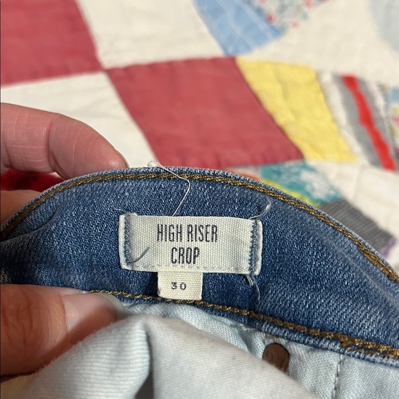 Madewell High Riser Crop Jeans - Picture 8 of 9